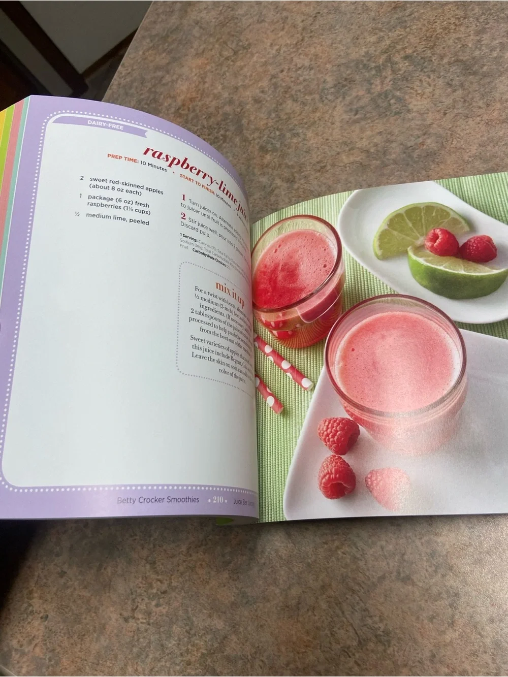 Smoothie Cookbook lot
